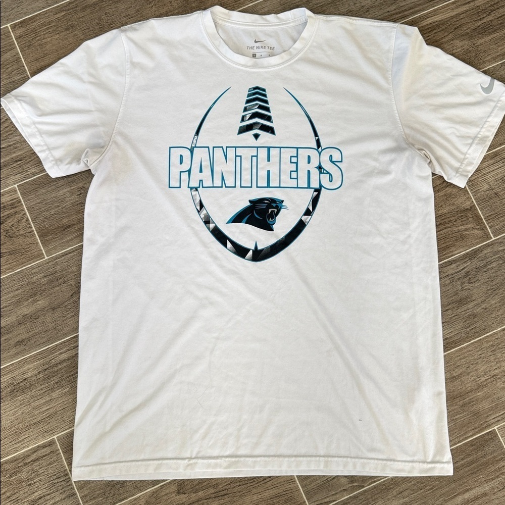 Nike White Panthers Graphic T-Shirt
